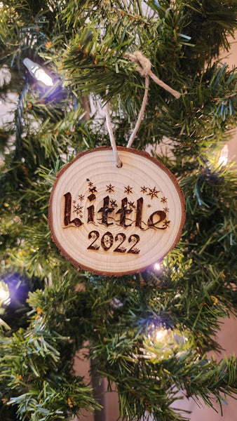 Wood Slice Ornament